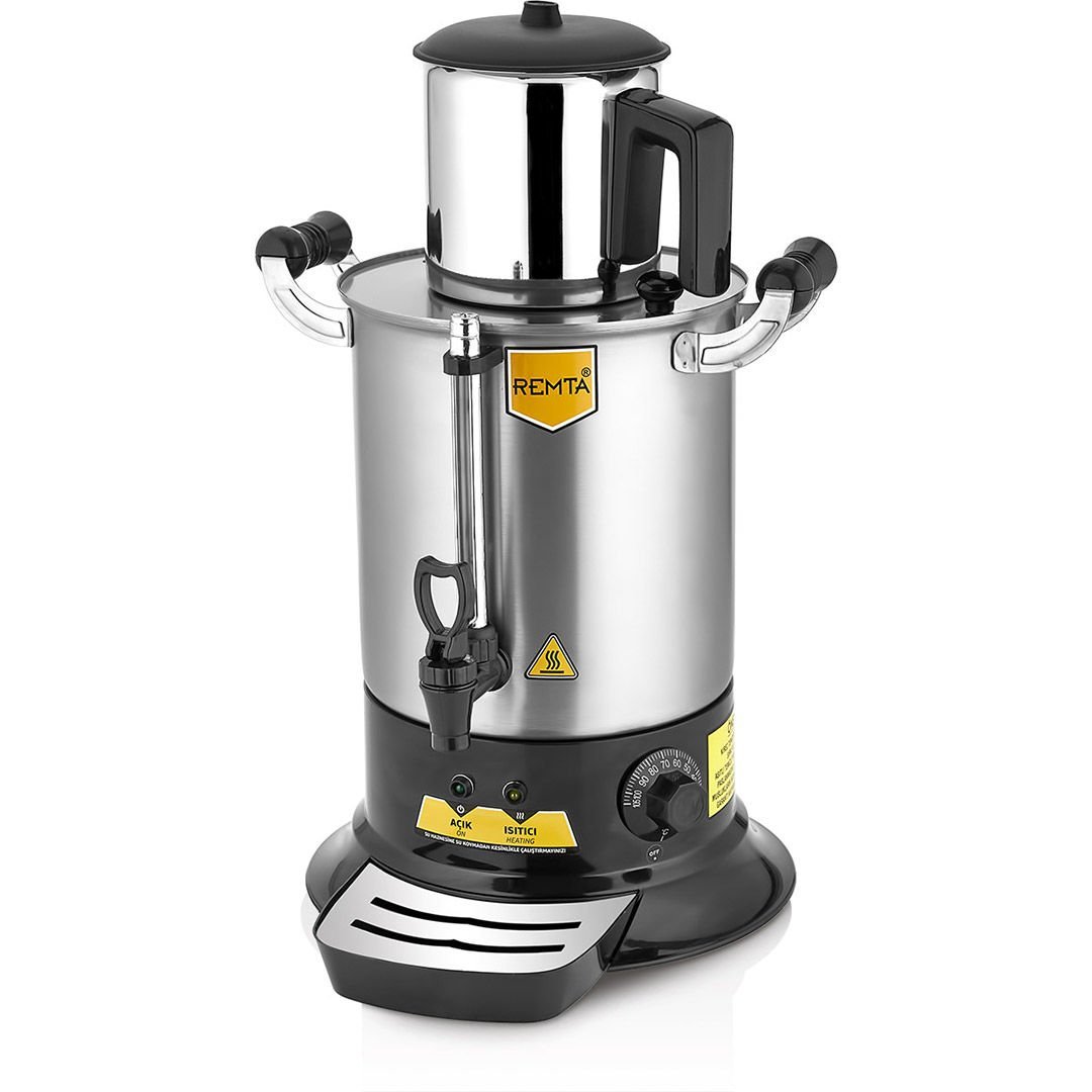 Remta Platin Model Tek Demlikli Çay Makinesi, 9 L PT11