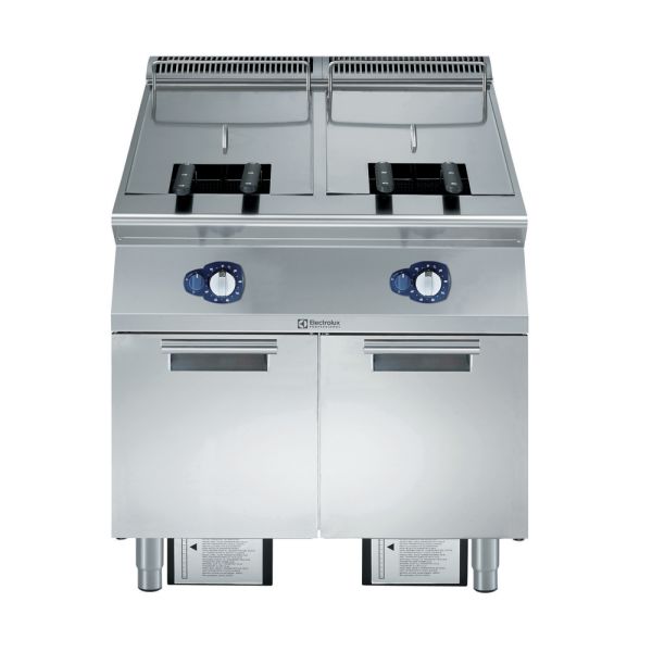 Electrolux 23+23-lt Gazlı Fritöz, 2 ''V'' Tip Hazneli, 80x93x85 cm, 391332