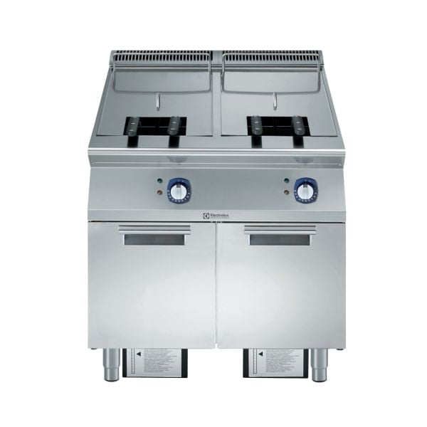 Electrolux 23+23-lt Elektrikli Fritöz, 2 ''V'' tip Hazneli, 80x93x85 cm, 391338