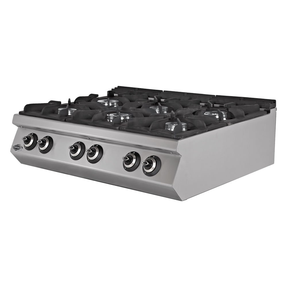 Empero 6 lı Ocak Ce Belgeli Gazlı 120x90x30 cm EMP.PLS.9KG030