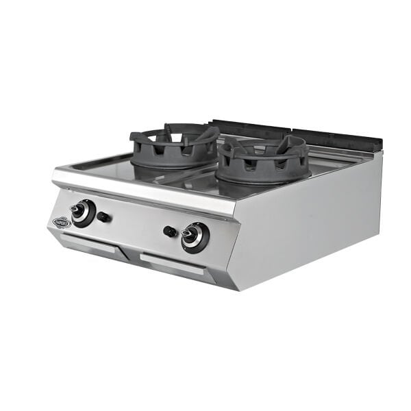 Empero Wok Ocak Çiftli Ce Belgeli Gazlı, 80x90x30 cm EMP.PLS.9WK020