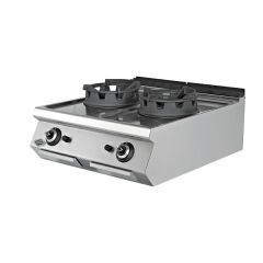 Empero Wok Ocak Çiftli Ce Belgeli Gazlı, 80x90x30 cm EMP.PLS.9WK020