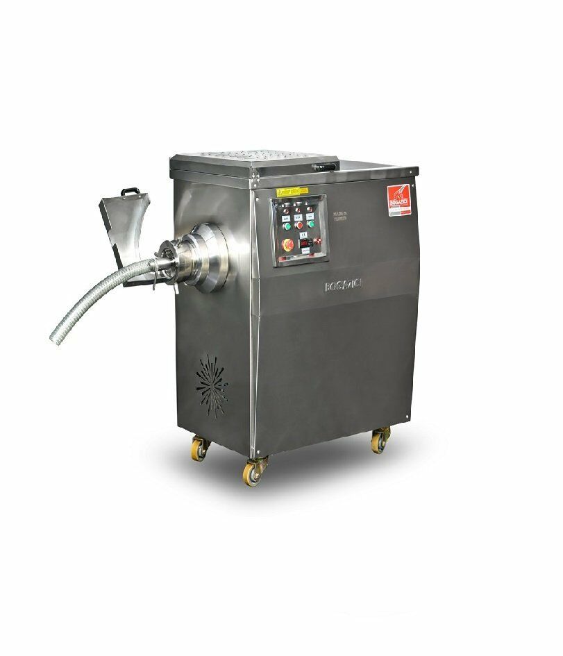 Boğaziçi 130 No Soğutuculu Et Kıyma Makinesi, Komple Krom 380 V BPKM.130S