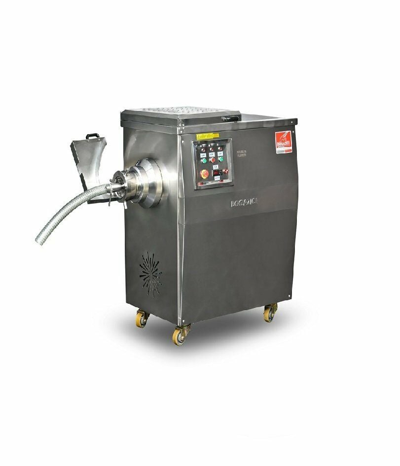 Boğaziçi 130 No Soğutuculu Et Kıyma Makinesi, Komple Krom 380 V BPKM.130S