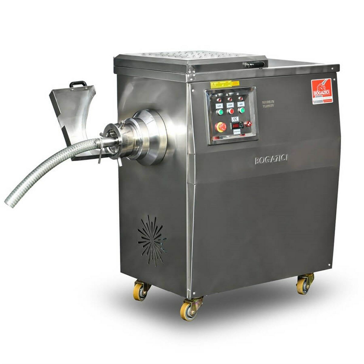 Boğaziçi 130 No Paslanmaz Kıyma Makinesi, Komple Krom BPKM.130