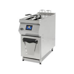 Empero Asansörlü Hızlı Pişirme Fritözü, 25 Litre Yağ Filtreli Dijital Elektrikli 40x90x85 cm EMP.PLS.ODFE.010