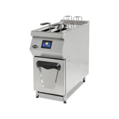 Empero Asansörlü Hızlı Pişirme Fritözü, 25 Litre Yağ Filtreli Dijital Elektrikli 40x90x85 cm EMP.PLS.ODFE.010