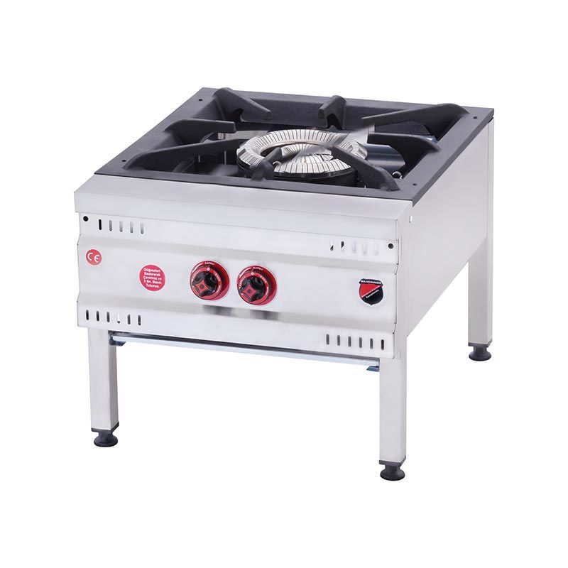 SilverInox Yer Ocağı, Çift Yanışlı, LPG-NG, YER-02