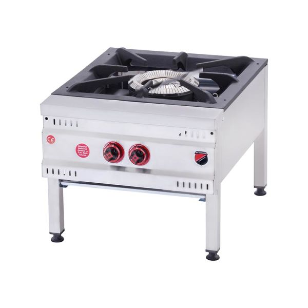 SilverInox Yer Ocağı, Çift Yanışlı, LPG-NG, YER-02