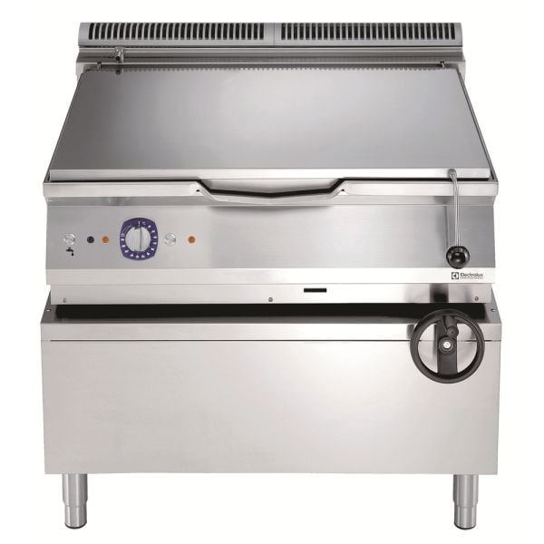 Electrolux Gazlı Devrilir Tava-80Lt, Duomat Taban, 80x93x85 cm, 391136