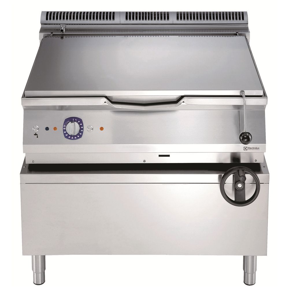 Electrolux Gazlı Devrilir Tava-100Lt, Duomat Taban, 100x93x85 cm, 391140