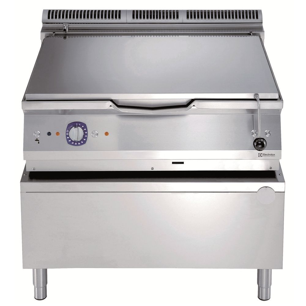 Electrolux Gazlı Otomatik Devrilir Tava-100Lt, Duomat Taban, 100x93x85 cm, 391141