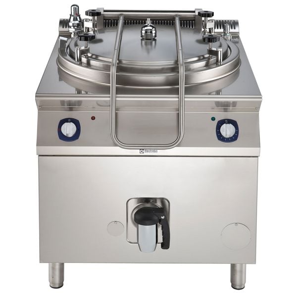 Electrolux Gazlı Silindirik Kaynatma Kazanı-150Lt, Direk Isıtma, Otoklav 80x93x85 cm, 391108