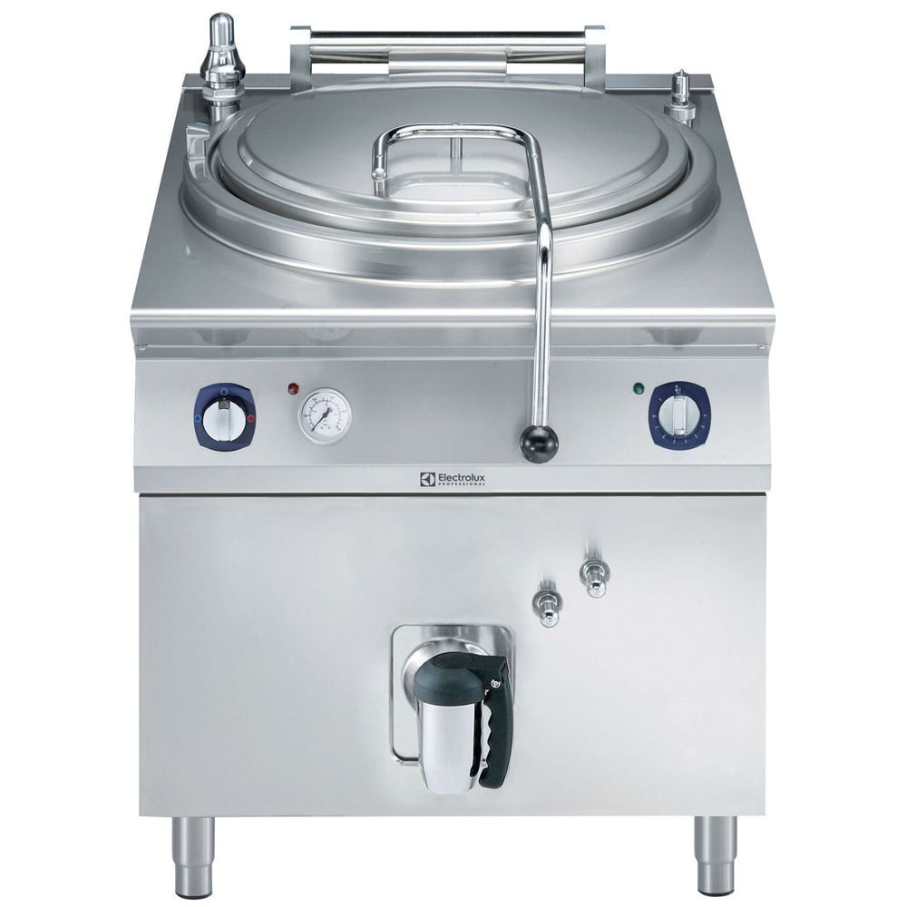 Electrolux Elektrikli Silindirik Kaynatma Kazanı-150Lt, İndirek Isıtma, 80x93x85 cm, 391120