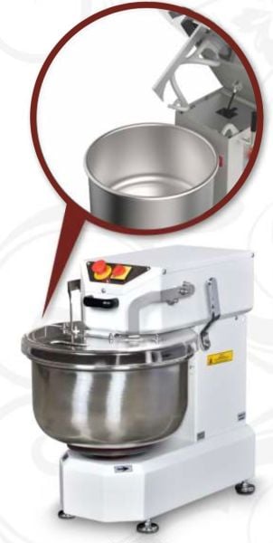 Boğaziçi 20 Kg Spiral Hamur Yoğurma Makinesi, Kalkar Kafa BSH.20