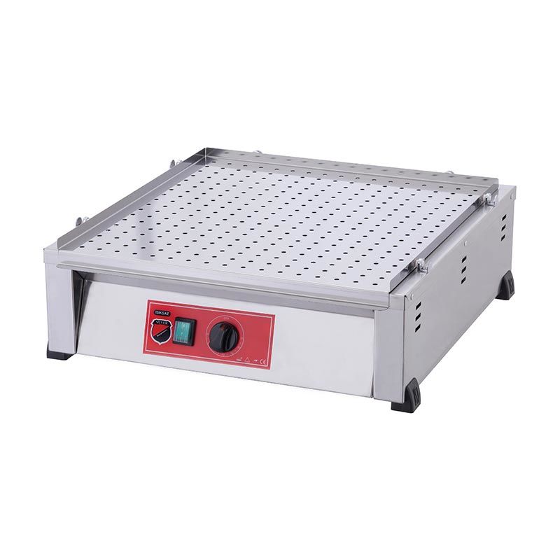 SilverInox Islak Hamburger Isıtıcı, Camsız, 55x55x20 cm, IH01