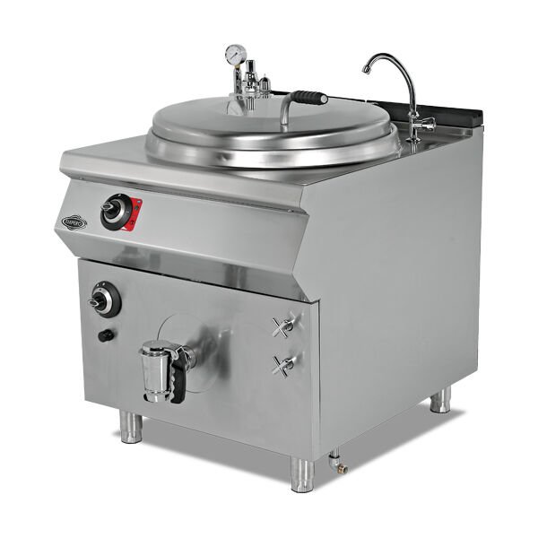 Empero Kaynatma Tenceresi, 250 Litre İndirekt Ce Belgeli Gazlı 120x90x85 cm EMP.PLS.KTG.250