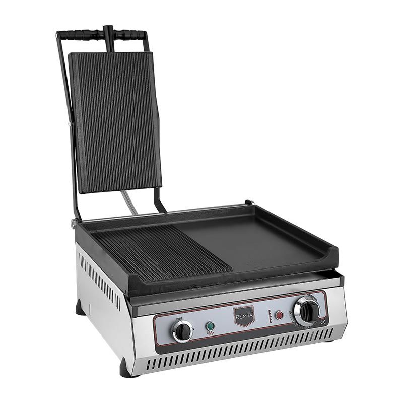 Remta Kayar Kapaklı Izgara ve Tost Makinesi, Elektrikli,  R87(T)