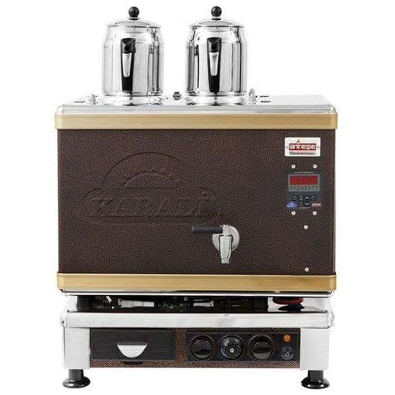 Ateşe Titanium Statik Akıllı Dijital Çay Kazanı - 2 Demlikli - TSGE02