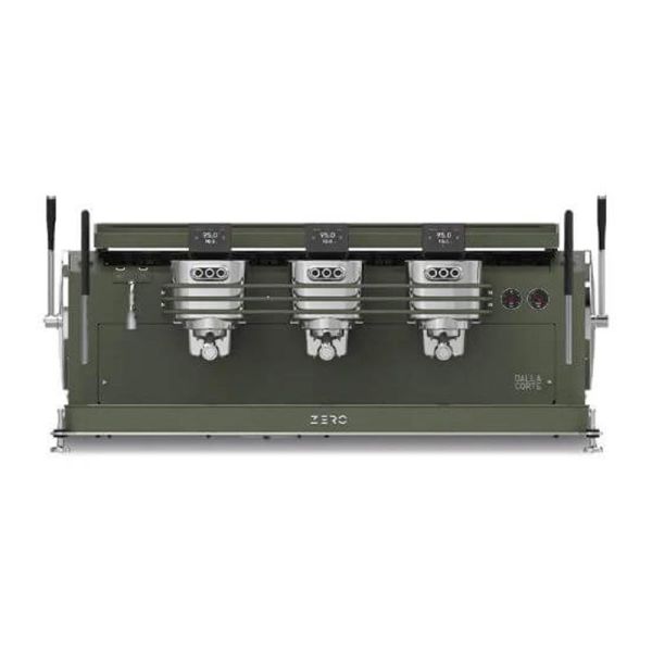 Dalla Corte Zero Classic Espresso Makinesi, 3 Gruplu, Beyaz