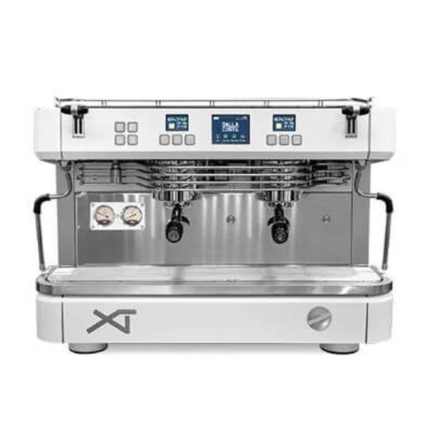 Dalla Corte XT Barista Espresso Kahve Makinesi, 2 Gruplu, Siyah Krom