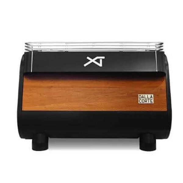 Dalla Corte XT Barista Espresso Kahve Makinesi, 2 Gruplu, Siyah Krom