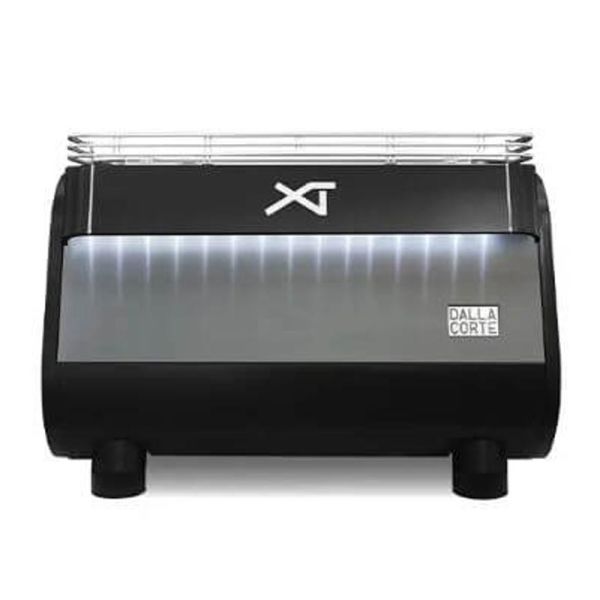 Dalla Corte XT Barista Espresso Kahve Makinesi, 2 Gruplu, Siyah Krom