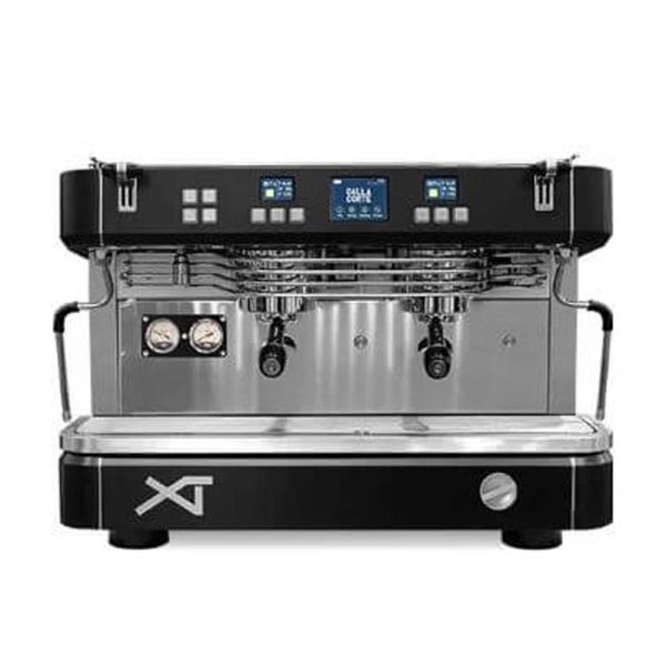 Dalla Corte XT Barista Espresso Kahve Makinesi, 2 Gruplu, Siyah Krom