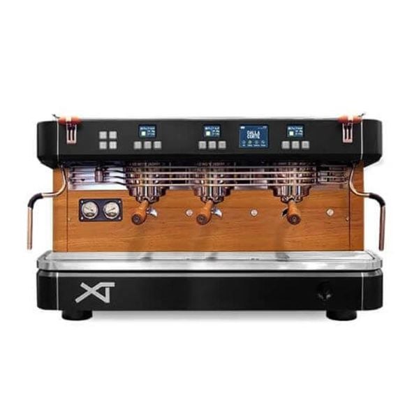 Dalla Corte XT Barista Espresso Kahve Makinesi, 3 Gruplu, Siyah