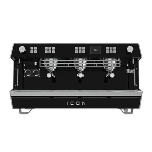 Dalla Corte Icon Espresso Kahve Makinesi, 3 Gruplu, Siyah