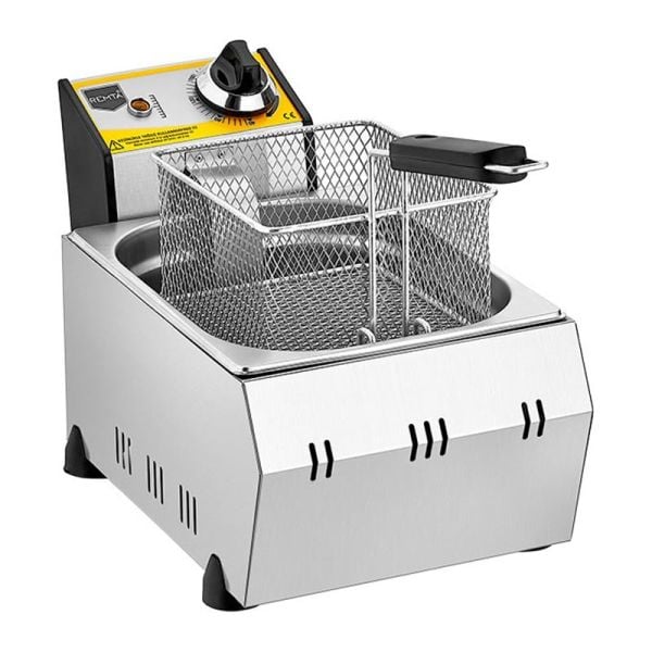 Remta Tek Hazneli Fritöz, 5 Litre, Elektrikli R91
