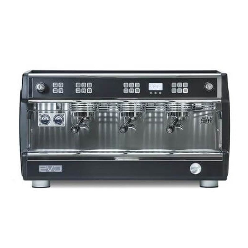 Dalla Corte Evo 2 Espresso Kahve Makinesi, 3 Gruplu, Siyah