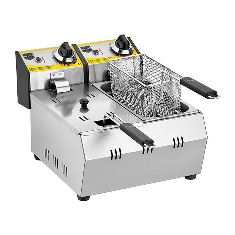Remta Çift Hazneli Fritöz, 3+3 Litre, Elektrikli R92