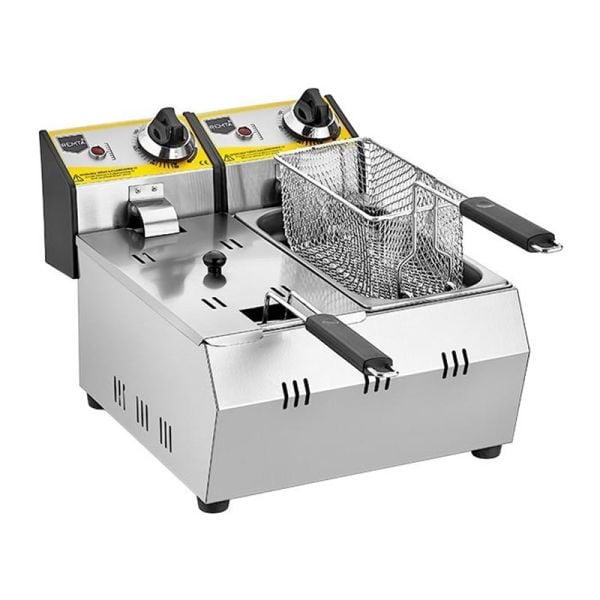Remta Çift Hazneli Fritöz, 3+3 Litre, Elektrikli R92