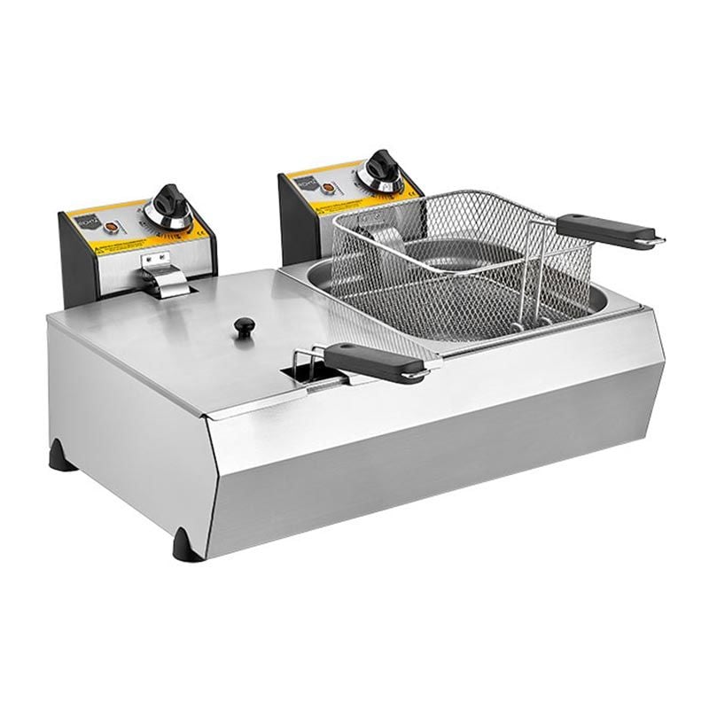 Remta Çift Hazneli Fritöz, 8+8 Litre, Elektrikli R102