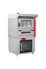 Empero Kombi Fırın Küçük Model Elektrikli, EMP.PFE.4+5-Y-K