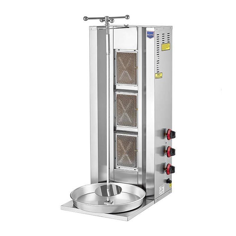 Remta  Döner Ocağı, 3 Radyanlı, Gazlı D06