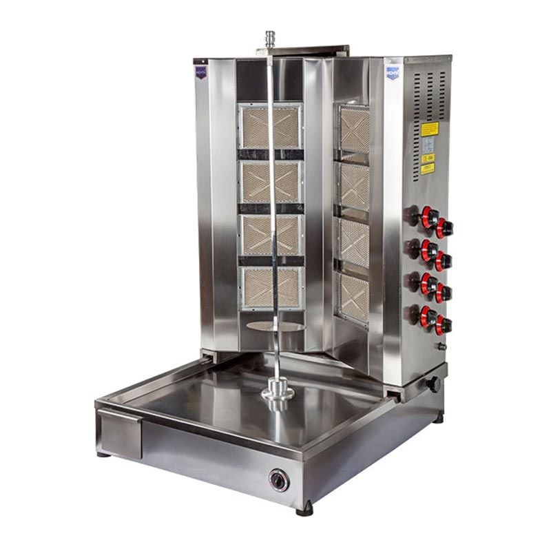 Remta V Model 8 Radyanlı Döner Ocağı, Gazlı D14
