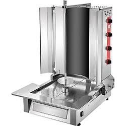 Remta Döner Ocağı 4 Radyanlı Alttan Motorlu Oval Camlı Elektrikli MA05