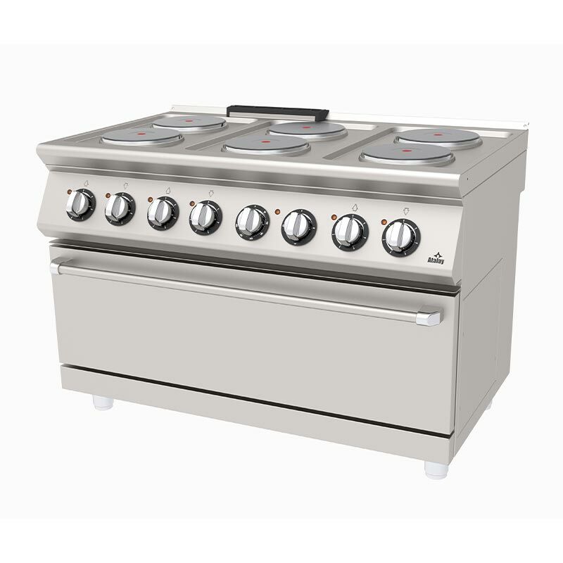 Atalay 6 lı Kuzine, Elektrikli 120x73x85 Cm AEK-1273