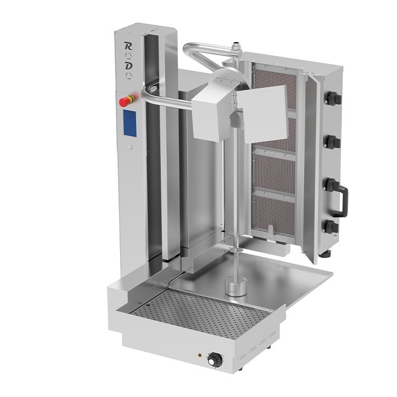 Kalitegaz 4 Radyanlı Döner Kesme Robotu Gazlı RODO4G