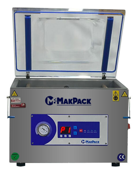 MakPack Vakum Makinesi Yapıştırma Uzunluğu 2x410 mm, MP-410 T2/S