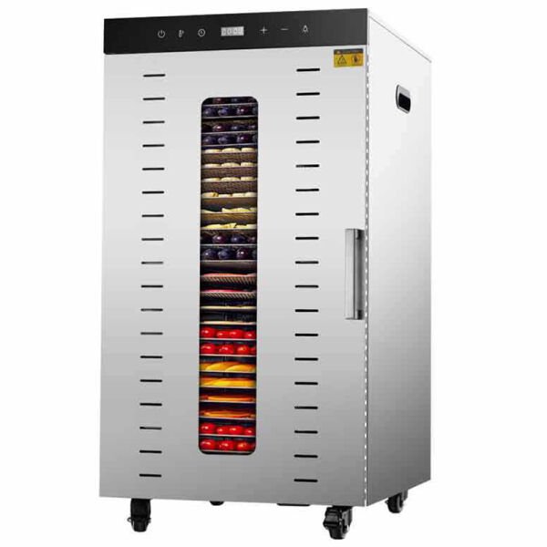 Gtech Sebze Ve Meyve Kurutucu, 24 Tepsi Kapasiteli SS 24H