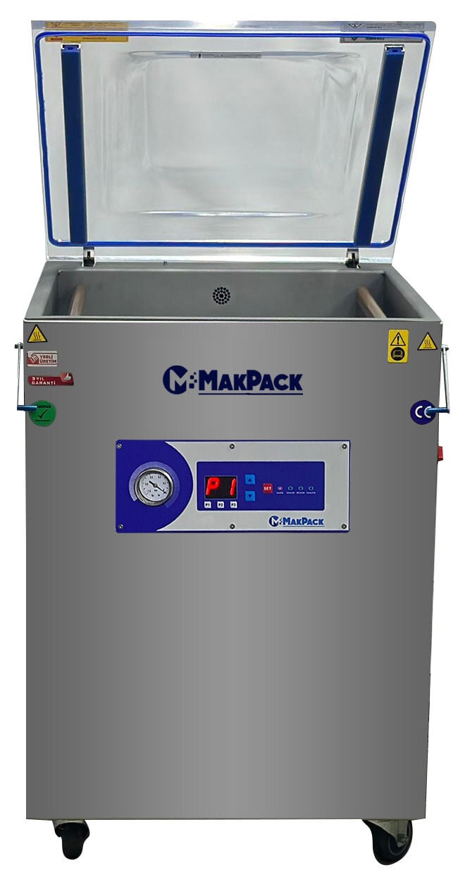 MakPack Vakum Makinesi, Yapıştırma Uzunluğu 2x500 mm, MP-510 T2/A