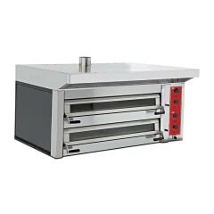 Empero Çift Katlı Pizza Fırını Elektrikli, 34 cm 6+6 Pizza EMP.GF.02-D