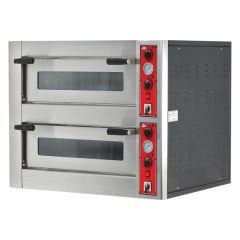Empero Pizza Fırını Çift Katlı Elektrikli, 33 Cm 8 Pizza EMP.8+8