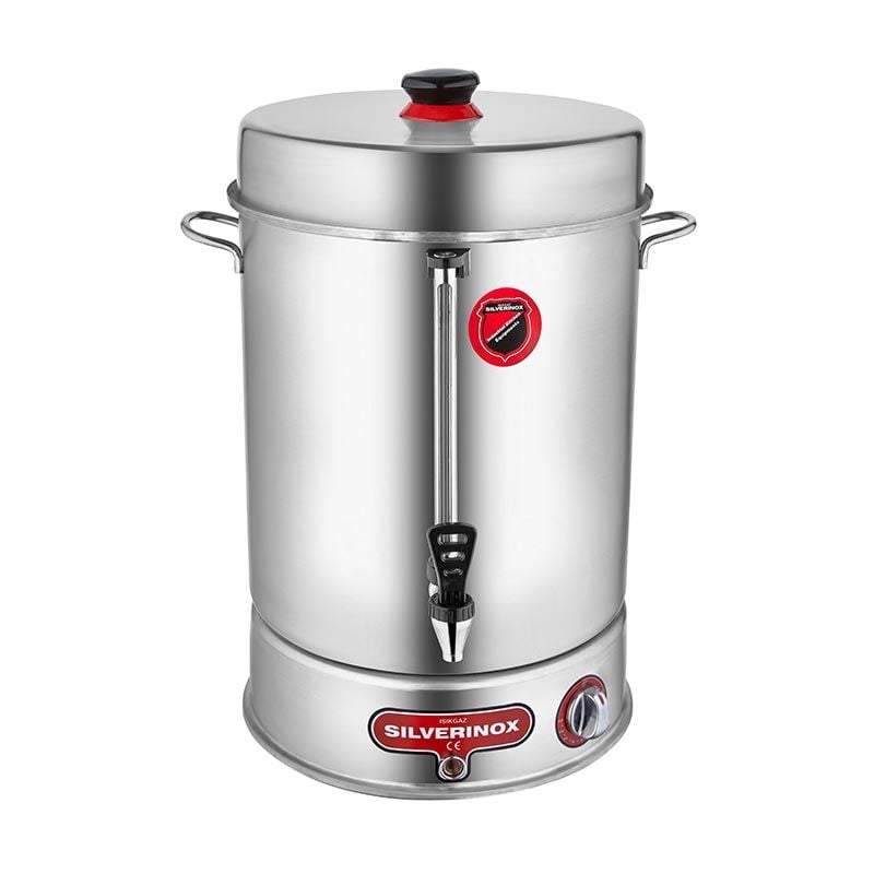 SilverInox Filtre Kahve Makinesi, 120 Bardak Kapasiteli, 8 L, 2043