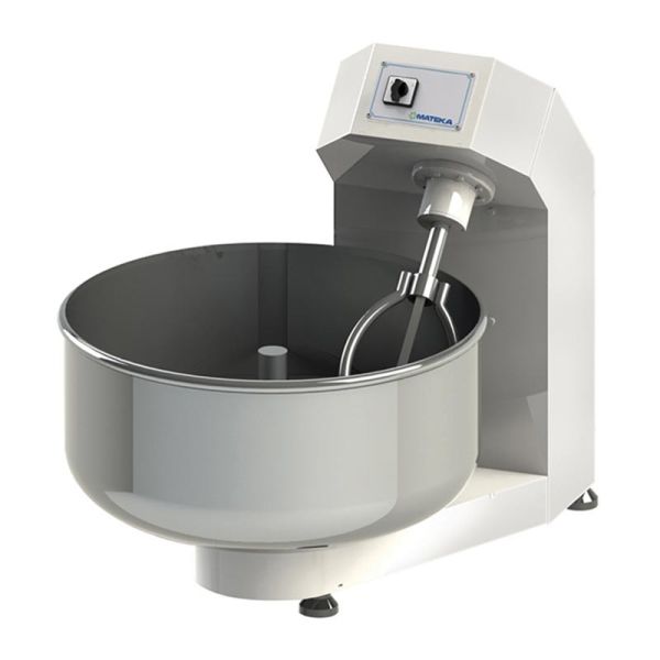 Mateka 125Kg Hamur Yoğurma Makinesi, 2 Hız, 400V, (Zaman Saat, Acil Stop), HYM 900Dt