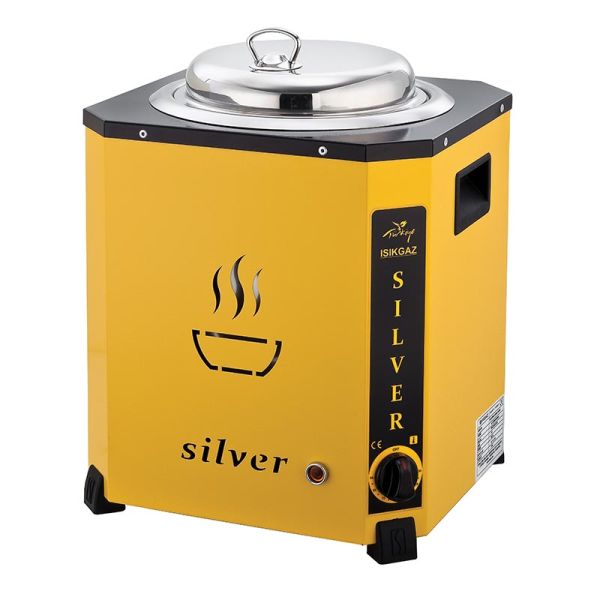 SilverInox Jumbo Çorba Kazanı, 13 L, Sarı, C-04