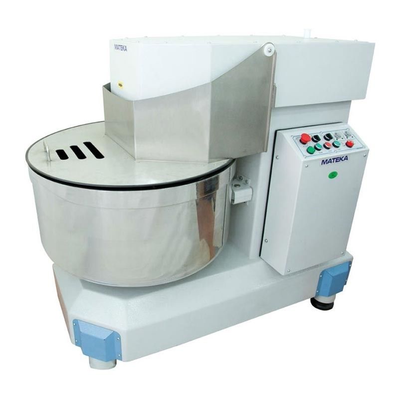Mateka 90 Kg Spiral Yoğurma Makinesi, Çift Motorlu, Zaman Saati, Acil Stop, Siviç, 400V, SPK 700t